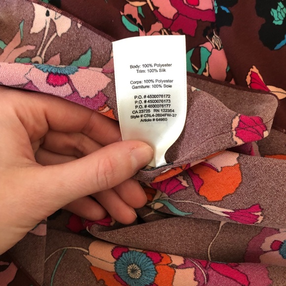 💐🌺Vintage Aritzia Floral Blouse 🌺💐 - Picture 6 of 6